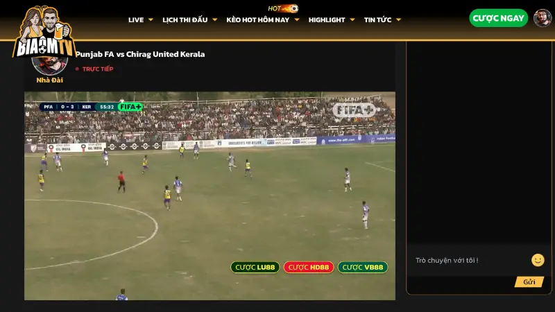 Lượng truy cập Biaomtv cao trong khung giờ vàng